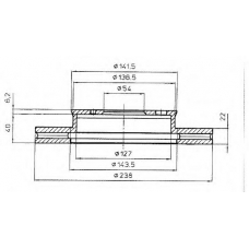 BDC4645 QUINTON HAZELL Тормозной диск