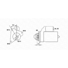 943251113010 MAGNETI MARELLI Стартер