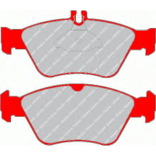 FDS1049 FERODO Комплект тормозных колодок, дисковый тормоз