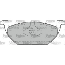 540973 VALEO Комплект тормозных колодок, дисковый тормоз