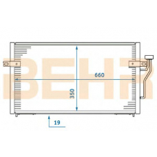 7401485 BEHR Condenser