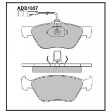 ADB1897 Allied Nippon Тормозные колодки