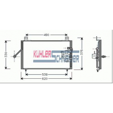 0220061 KUHLER SCHNEIDER Конденсатор, кондиционер