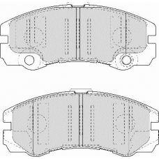 FD6986A NECTO Комплект тормозных колодок, дисковый тормоз