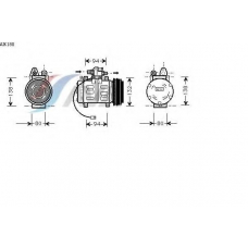 AIK180 AVA Компрессор, кондиционер