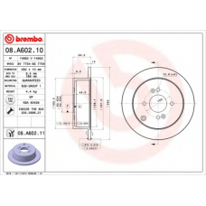 BS 7754 BRECO Тормозной диск