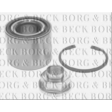 BWK1143 BORG & BECK Комплект подшипника ступицы колеса