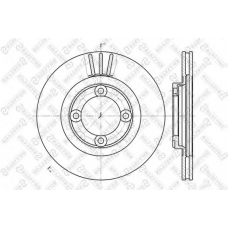 6020-3219V-SX STELLOX Тормозной диск