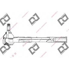 DE1143 DJ PARTS Наконечник поперечной рулевой тяги