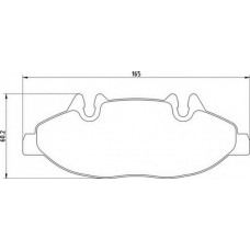 363710201382 MAGNETI MARELLI Комплект тормозных колодок, дисковый тормоз