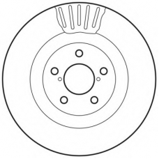 562677BC BENDIX Тормозной диск