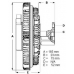 LK044 BERU Сцепление, вентилятор радиатора