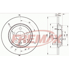 BD-5609 FREMAX Тормозной диск