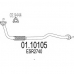01.10105 MTS Труба выхлопного газа