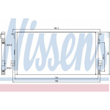 94268 NISSENS Конденсатор, кондиционер