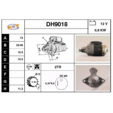 DH9018 SNRA Стартер