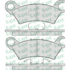05P370 LPR Комплект тормозных колодок, дисковый тормоз
