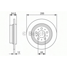 0 986 479 873 BOSCH Тормозной диск