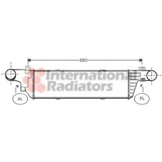 30004320 VAN WEZEL Интеркулер