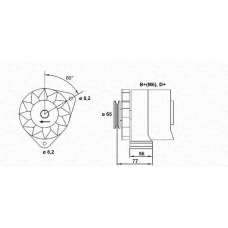 943356703010 MAGNETI MARELLI Генератор