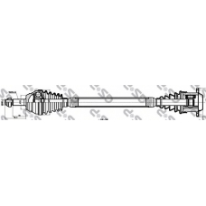 261074 GSP Приводной вал