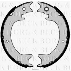 BBS6476 BORG & BECK Комплект тормозных колодок