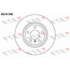 BS7071HB FTE Тормозной диск