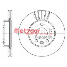 6551.10 METZGER Тормозной диск