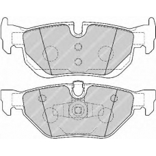 FDB1807 FERODO Комплект тормозных колодок, дисковый тормоз