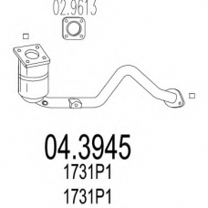 04.3945 MTS Катализатор
