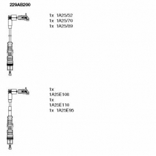 229AB200 BREMI Комплект проводов зажигания