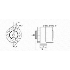 943356682010 MAGNETI MARELLI Генератор