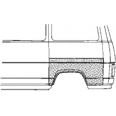 1745146 VAN WEZEL Боковина