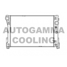 105415 AUTOGAMMA Радиатор, охлаждение двигателя