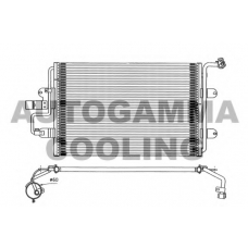 101720 AUTOGAMMA Конденсатор, кондиционер