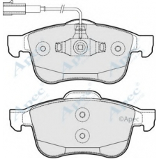 PAD1794 APEC Комплект тормозных колодок, дисковый тормоз