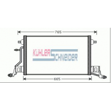 5021501 KUHLER SCHNEIDER Конденсатор, кондиционер