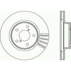 BDR1491.20 OPEN PARTS Тормозной диск