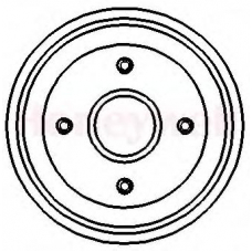 329151B BENDIX Тормозной барабан