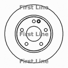 FBD1062 FIRST LINE Тормозной диск