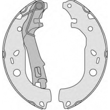 M843 MGA Комплект тормозных колодок