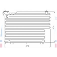94216 NISSENS Конденсатор, кондиционер