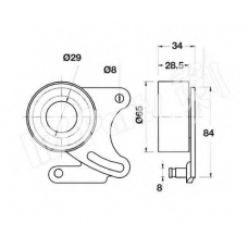 ITB-6913 IPS Parts Устройство для натяжения ремня, ремень грм