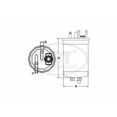 ST 785 SCT Топливный фильтр