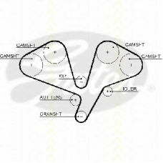 8645 5611xs TRISCAN Ремень ГРМ