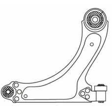2742 FRAP Рычаг независимой подвески колеса, подвеска колеса