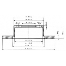 BDC3122 QUINTON HAZELL Тормозной диск