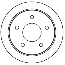 562264BC BENDIX Тормозной диск