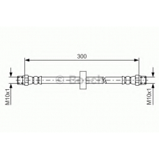 1 987 476 226 BOSCH Тормозной шланг