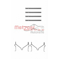 109-1126 METZGER Комплектующие, колодки дискового тормоза